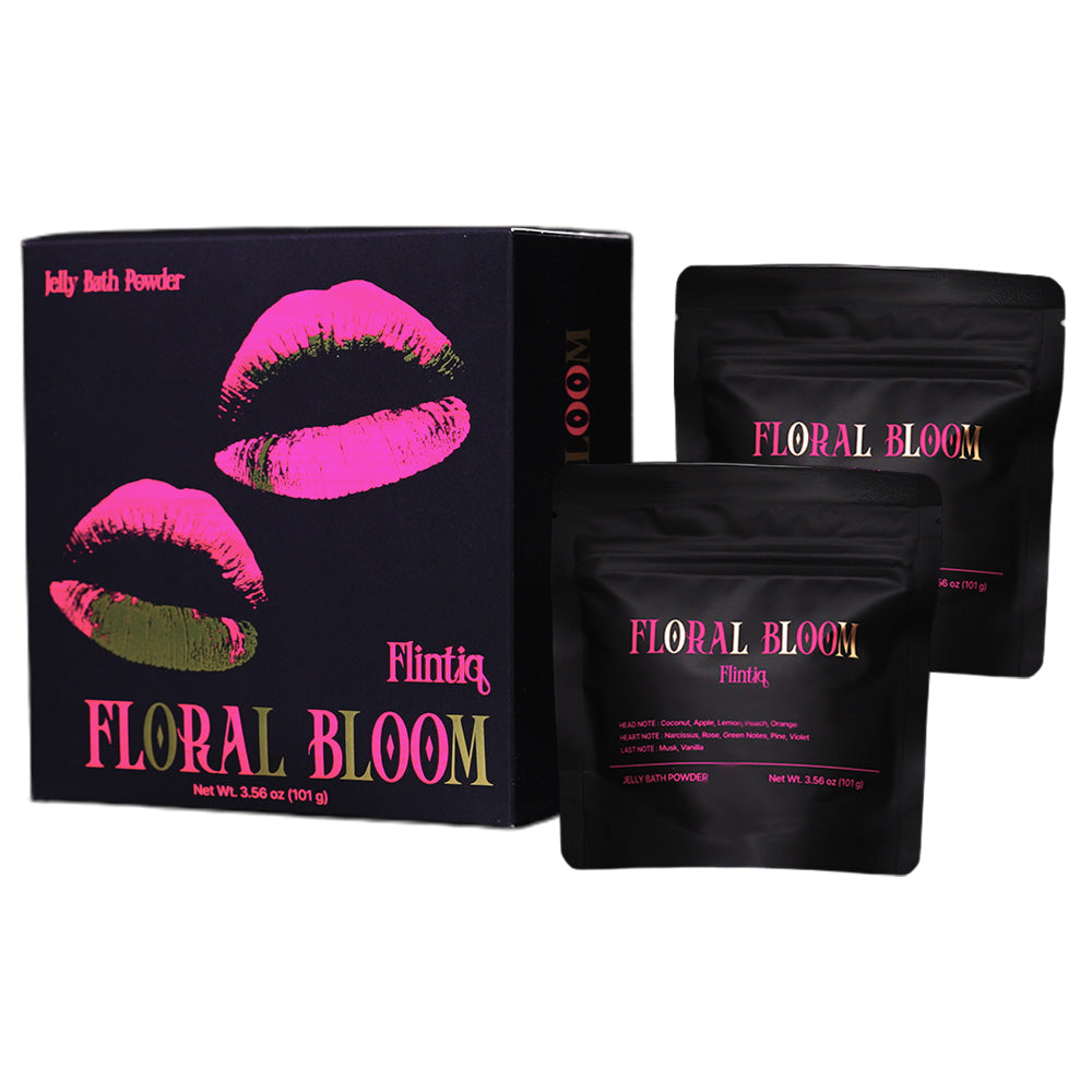 Floral Bloom – Save 35% A jelly bath bomb designed for couples 💖