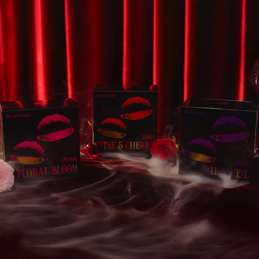 FLINTIQ TRIO Bundle – Save 56% A jelly bath bomb designed for couples 💖