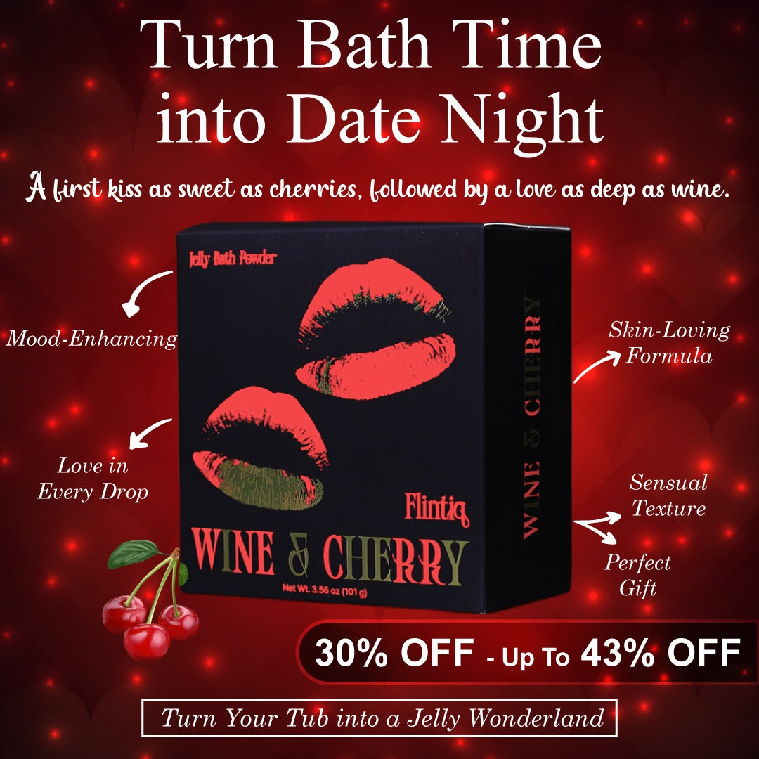 &ine & Cherry – Save 35% A jelly bath bomb designed for couples 💖